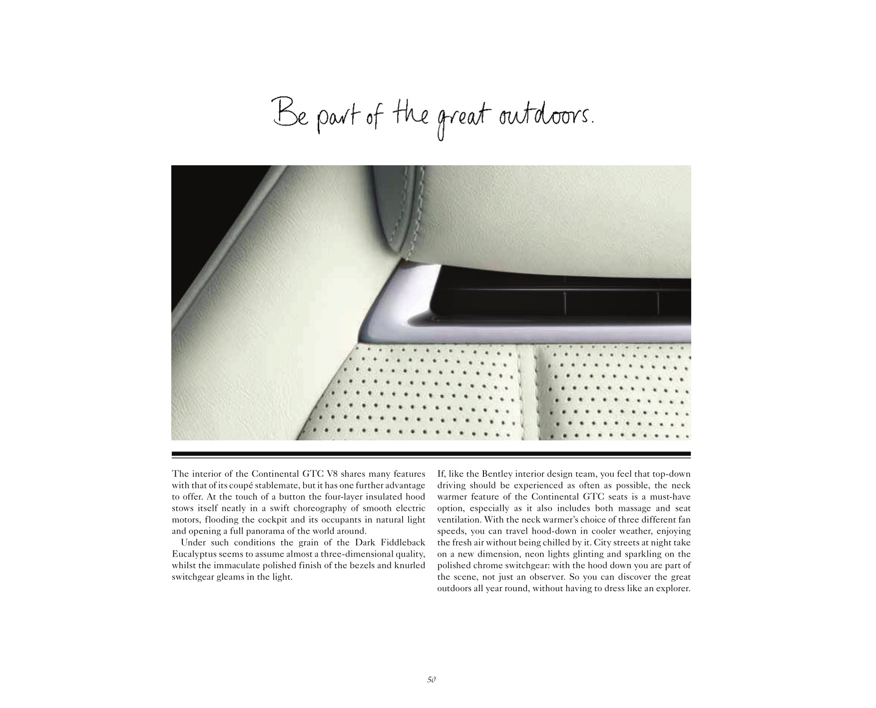 2013 Bentley Continental Brochure Page 77